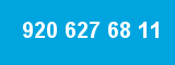 920 627 68 11 920 627 68 11